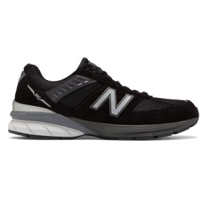 New Balance 990v5 - Mens Running Shoes - Black/Silver