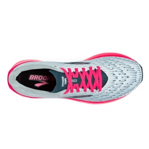Brooks Hyperion Tempo - Womens Running Shoes - Ice Flow/Navy/Pink
