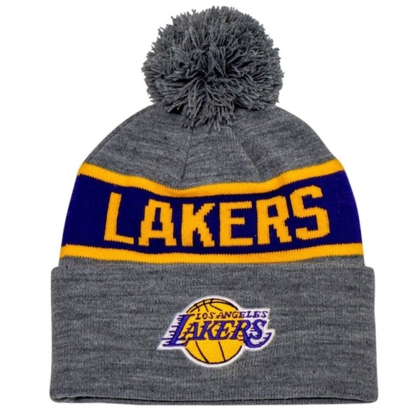 Mitchell & Ness Los Angeles Lakers Team Tone Knit Basketball Beanie - LA Lakers