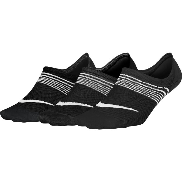 Nike Everyday Lightweight Womens Training Socks - 3 Pack - Black