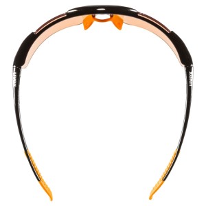 UVEX Sportstyle 223 Multi Sport Sunglasses - Black/orange