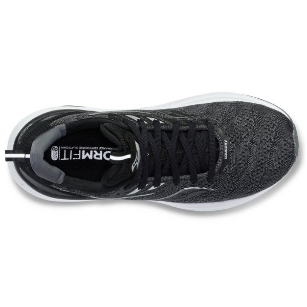 Saucony Echelon 9 - Mens Running Shoes - Black/White