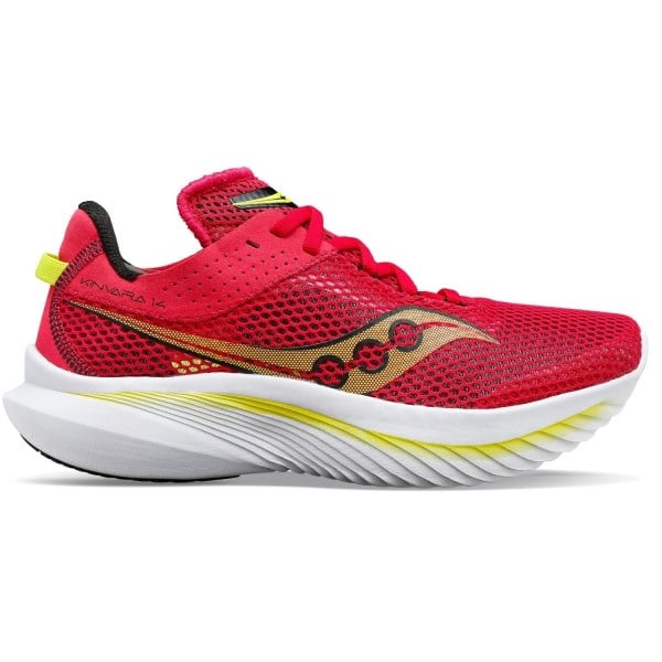 Saucony Kinvara 14 - Womens Running Shoes - Red Rose