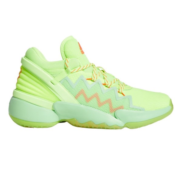 Adidas D.O.N Issue 2 CGA - Mens Basketball Shoes - Glow Mint/Signal Green/Solar Red