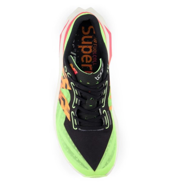 New Balance FuelCell SuperComp Elite v4 London Marathon - Womens Road Racing Shoes - Bleached Lime