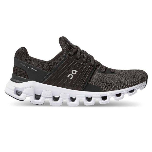 On Cloudswift Classic - Womens Running Shoes - Black/Rock