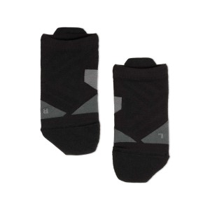 On Mens Running Low Socks - Shadow/Mulberry