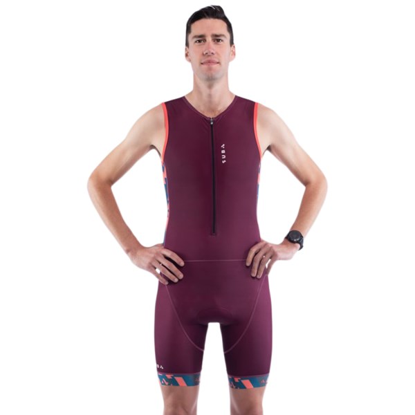 Sub4 Endurance Mens Triathlon Suit - Crimson