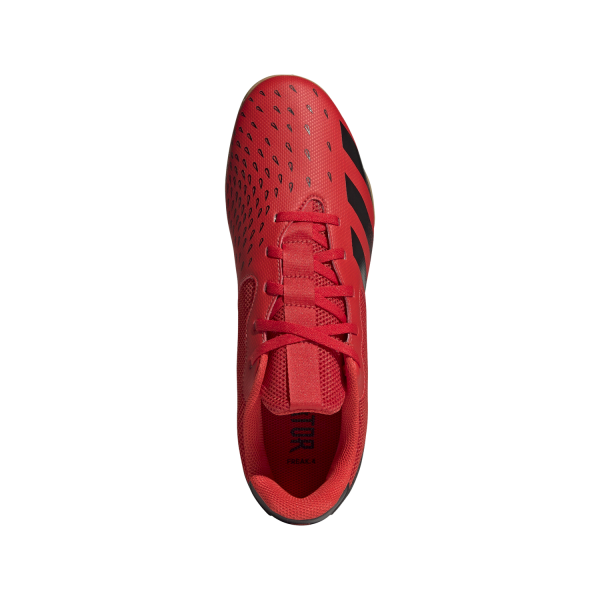 Adidas Predator Freak .4 Sala  - Mens Indoor Court Shoes - Red/Black/Solar Red