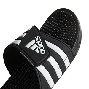 Adidas Adissage - Mens Massage Slides - Core Black/Footwear White