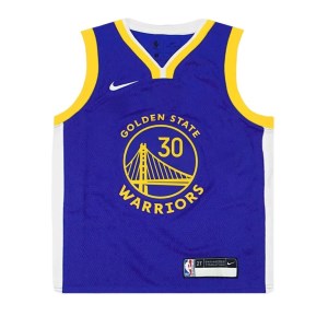 Nike NBA Golden State Warriors Stephen Curry Icon Edition Swingman Toddlers Basketball Jersey