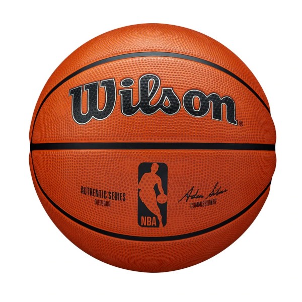 Wilson NBA Authentic Series Outdoor Basketball - Size 7 - Brown