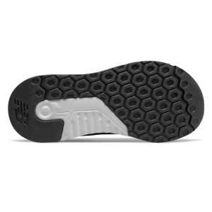 New Balance 455 v2 Velcro - Kids Running Shoes - Black/White