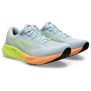 Asics Gel Pulse 15 - Mens Running Shoes - Cool Grey/Safety Yellow