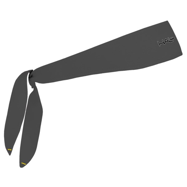 Halo I SweatBlock Headband - Tie Version - Charcoal