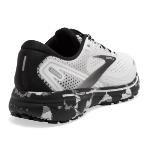 Brooks Ghost 14 - Womens Running Shoes - Camo White/Grey/Black