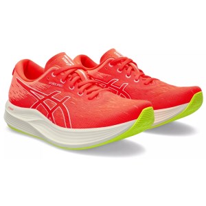 Asics Evoride Speed 2 - Womens Running Shoes - Sunrise Red/White