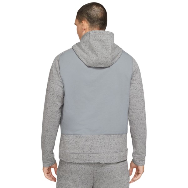 Nike Yoga Dri-Fit Mens Training Jacket - Dark Grey/Heather/Iron Grey/Smoke Grey/Black