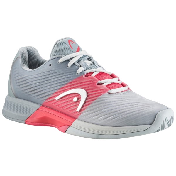 Head Revolt Pro 4.0 Womens Tennis Shoes - Grey/Coral