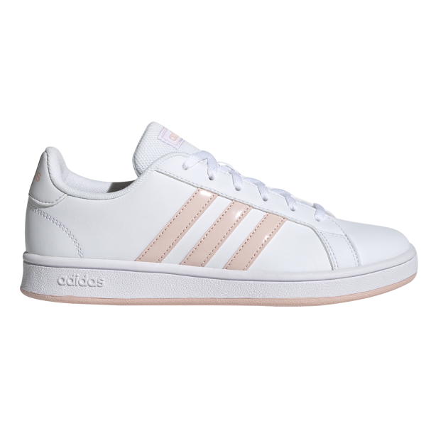 Adidas Grand Court Base - Womens Sneakers - White/Vapour Pink