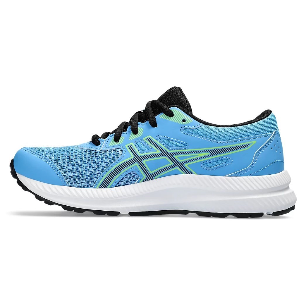 Asics Contend 8 GS - Kids Running Shoes - Waterscape/Black | Sportitude