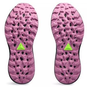 Asics Gel Trabuco 12 - Womens Trail Running Shoes - Blackberry/Light Blue