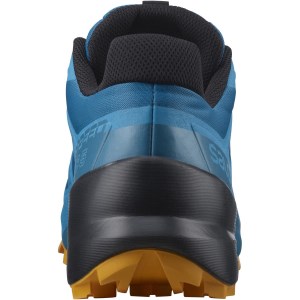 Salomon Speedcross 5 - Mens Trail Running Shoes - Crystal Teal/Barrier Reef/Golden Oak