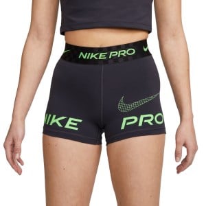 Nike Pro Dri-Fit Graphic Mid-Rise 3 Inch Womens Training Shorts