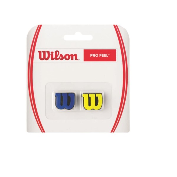 Wilson Pro Feel Tennis Vibration Dampener - Blue/Yellow