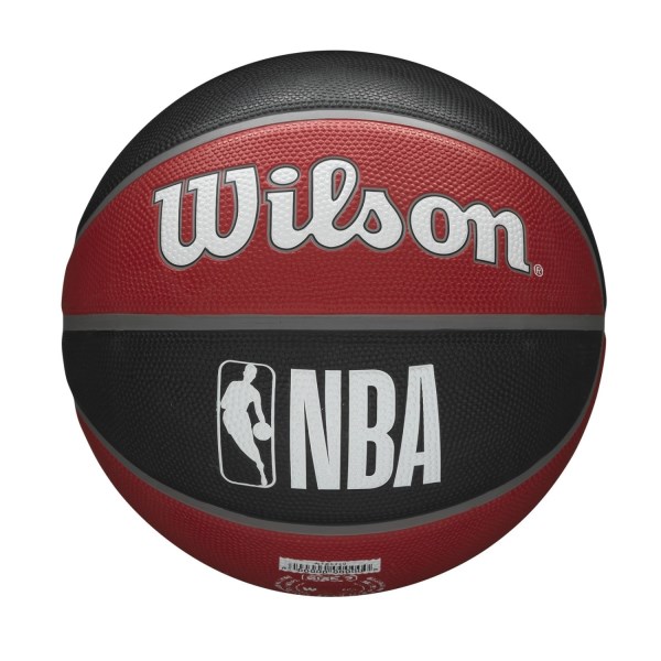 Wilson Toronto Raptors NBA Team Tribute Outdoor Basketball - Size 7 - Red/Black
