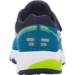 Asics GT-1000 7 PS - Kids Running Shoes - Race Blue/Neon Lime