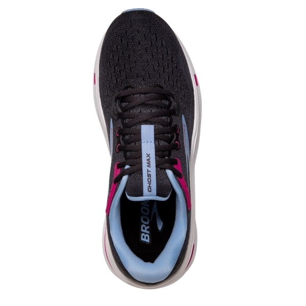 Brooks Ghost Max - Womens Running Shoes - Ebony/Open Air/Lilac Rose