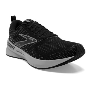 Brooks Levitate GTS 5 - Mens Running Shoes - Black/Ebony/Grey