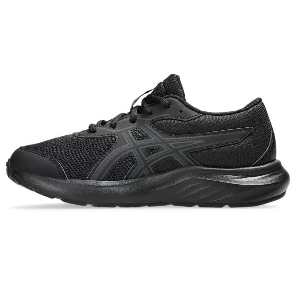 Asics Contend 9 GS - Kids Running Shoes - Black/Graphite Grey