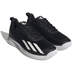 Adidas Courtflash Speed - Mens Tennis Shoes - Core Black/Cloud White