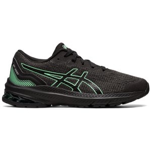 Asics GT-1000 11 GS - Kids Running Shoes - Graphite Grey/New Leaf