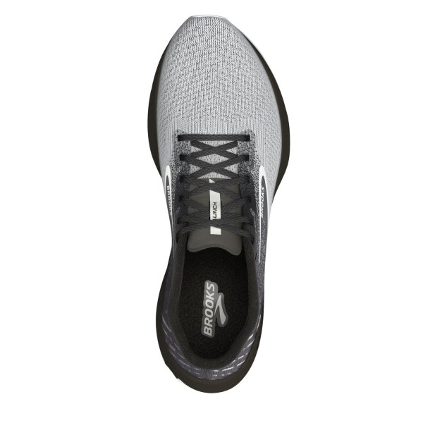 Brooks Launch 10 - Mens Running Shoes - Black/Blackened Pearl/White