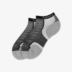 Thorlo Experia TechFit Low Cut - Multi-Sport Socks - Black/White