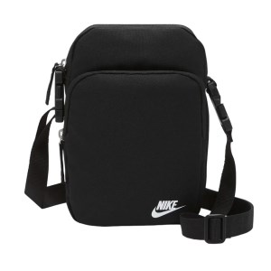 Nike Heritage Cross-Body Bag - Triple Black/White