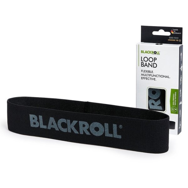 Blackroll Loop Band - Fabric Resistance Band - Extra Strong - Black