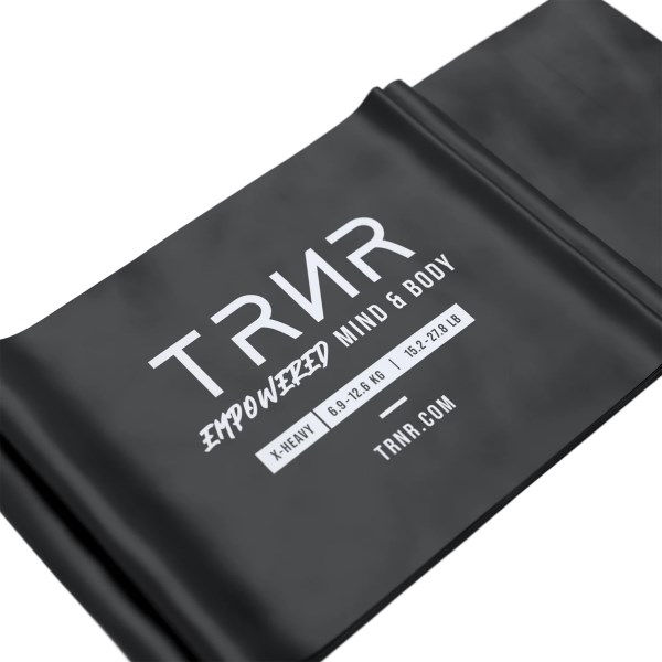 TRNR X-Heavy Flat Resistance Physio Band - Black
