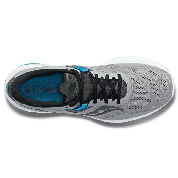 Saucony Guide 15 - Mens Running Shoes - Alloy/Topaz