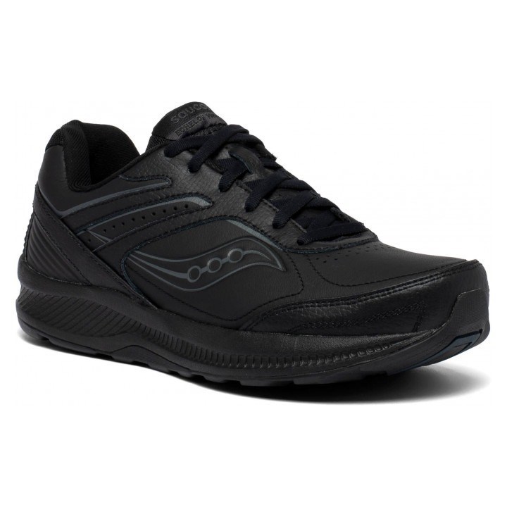 Saucony Echelon Walker 3 - Womens Walking Shoes - Black | Sportitude