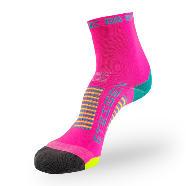 Steigen Half Length Running Socks - Pink Candy