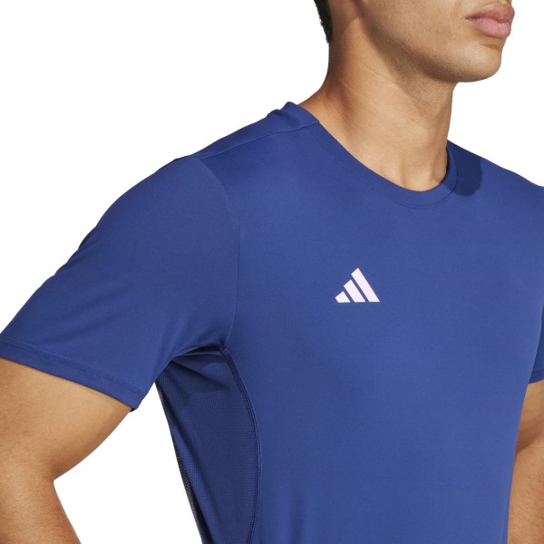 Adidas Adizero Essentials Mens Running T-Shirt - Dark Blue