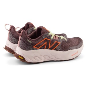 New Balance Fresh Foam Hierro v8 - Womens Trail Running Shoes - Licorice/Gulf Red/Pink Granite