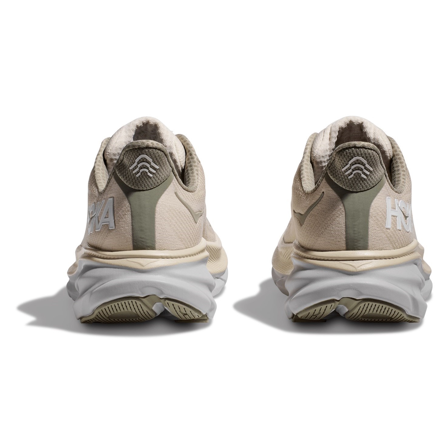 Hoka Clifton 9 - Mens Running Shoes - Oat Milk/Barley | Sportitude
