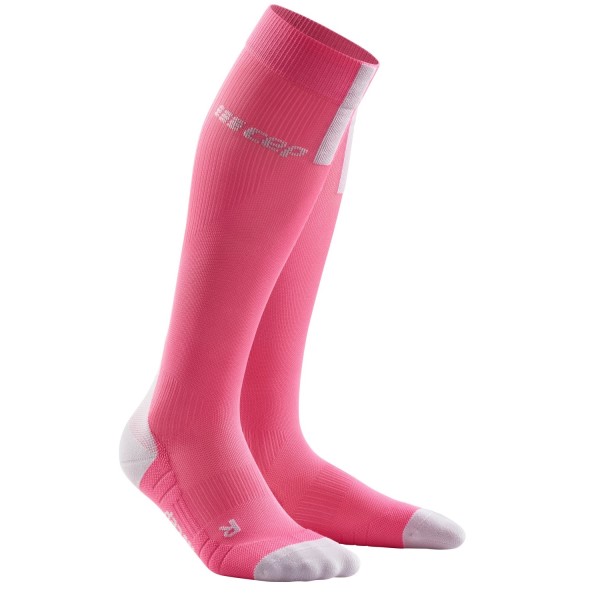 CEP Compression Run Socks 3.0 - Pink/Grey