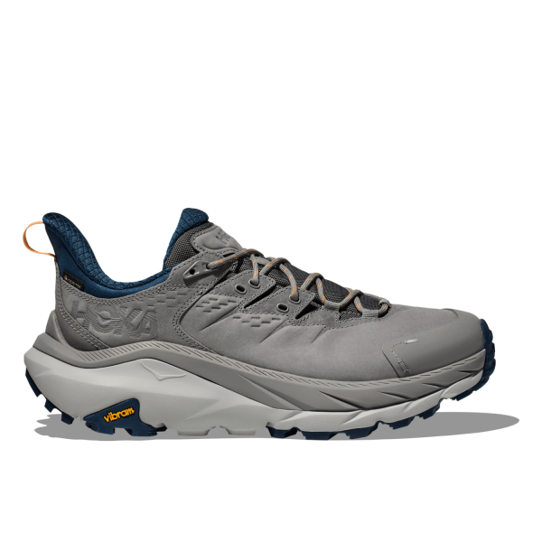 Hoka Kaha 2 Low GTX - Mens Trail Hiking Shoes - Galactic Grey/Stardust