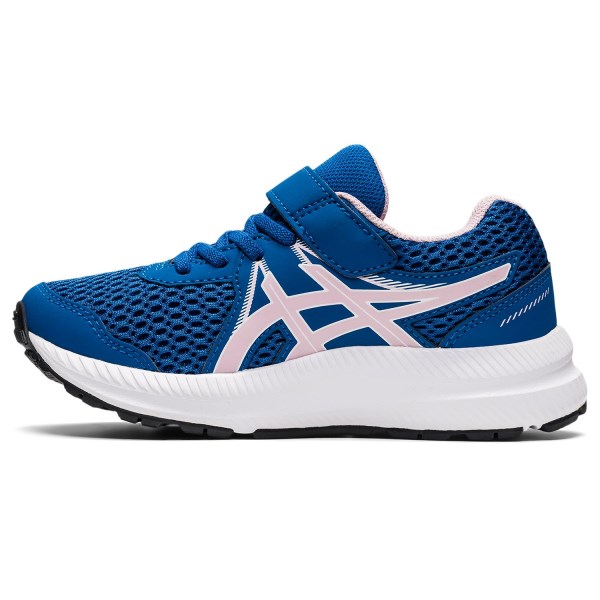 Asics Contend 7 PS - Kids Running Shoes - Lake Drive/Barely Rose
